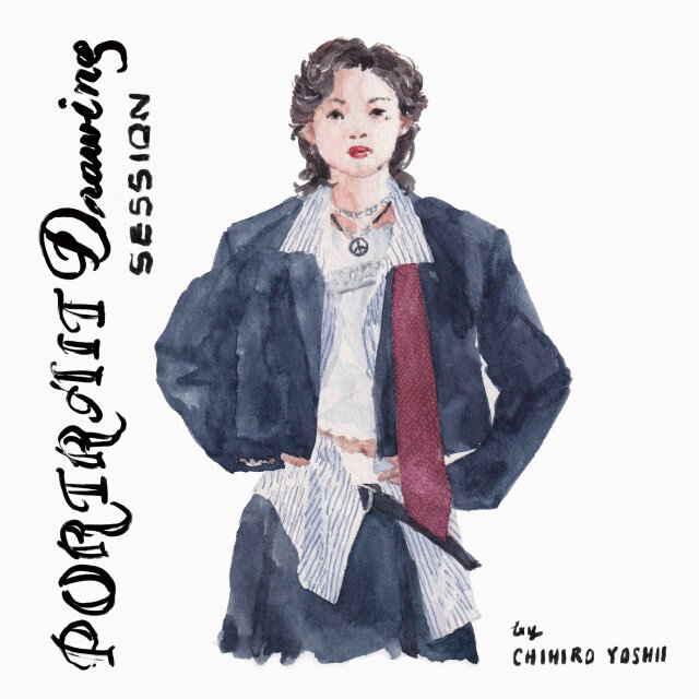 Portrait Drawing Session by Chihiro Yoshii