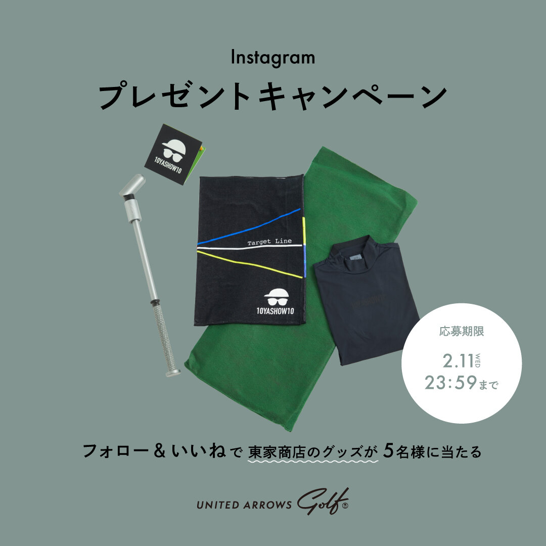 UNITED ARROWS GOLF×リリース大臣 10YASHOW10 ARROWS 10YASHOW10