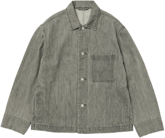 洗練デニムカバーオール