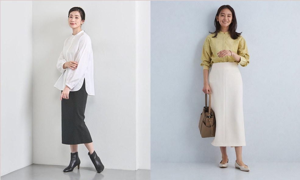 タイトスカートのおすすめコーデ36選｜春夏秋冬の30代･40代･50代の年齢別おすすめコーデと着こなすコツ