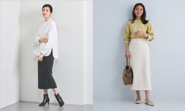 タイトスカートのおすすめコーデ36選｜春夏秋冬の30代･40代･50代の年齢別おすすめコーデと着こなすコツ