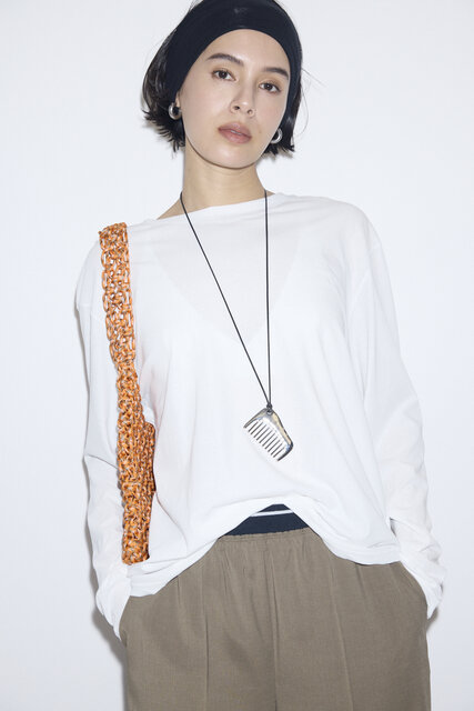 ALLitems大屋夏南が着る春のパンツスタイル