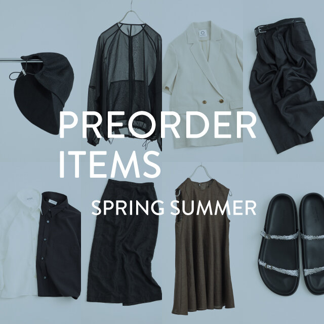PREORDER ITEMS