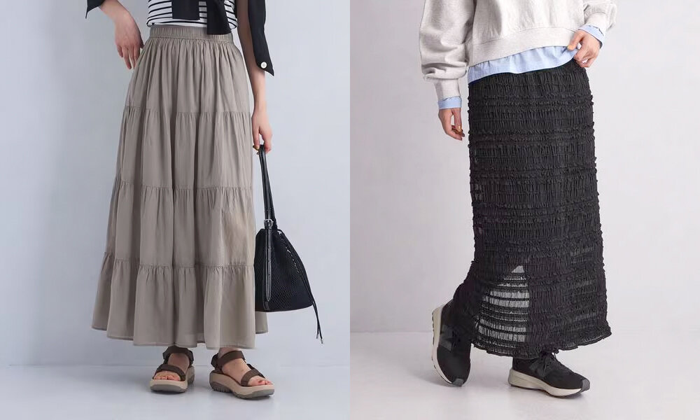 【骨格ウェーブ】似合うスカートの特徴と選び方｜季節別コーデ25選【骨格診断付き】