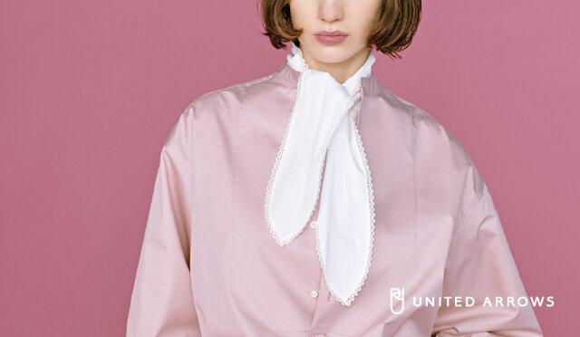 品よく着こなす洗練ピンク