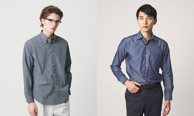 ネイビーシャツのおすすめメンズコーデ12選｜着こなすコツや合うパンツ、春夏秋冬のおすすめコーデ
