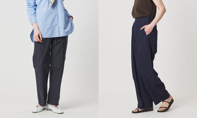 ネイビーパンツのおすすめレディースコーデ12選｜きれいめ･オフィスカジュアル･カジュアルコーデと季節別の着こなしポイント
