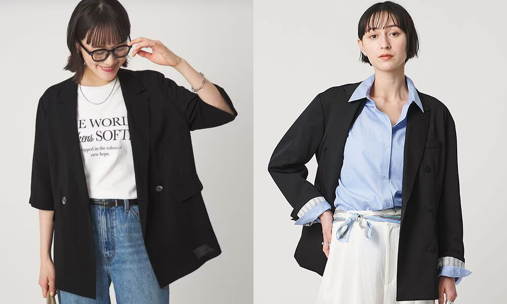 黒ジャケットを使ったおすすめのレディースコーデ12選｜着こなしのコツと季節別のコーデ