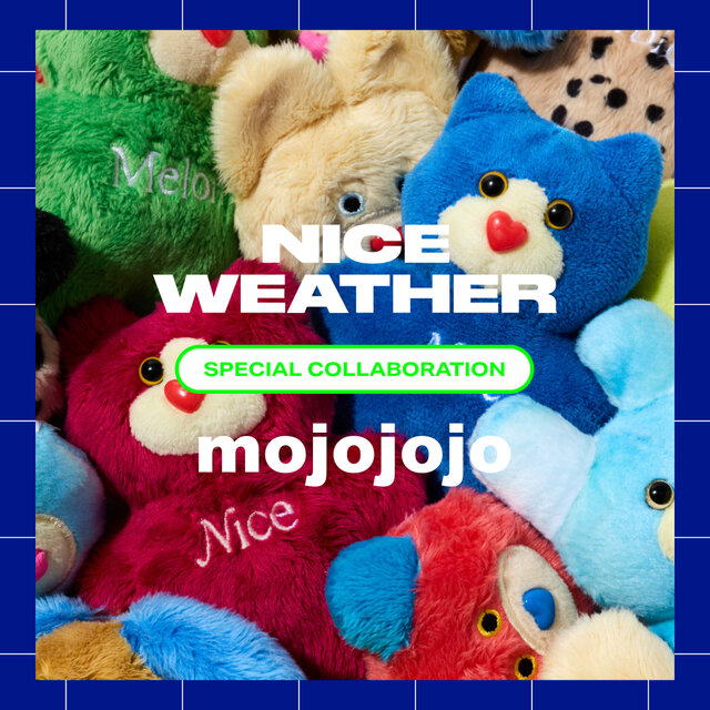 <mojojojo×NICE WEATHER> 販売方法変更のお知らせ