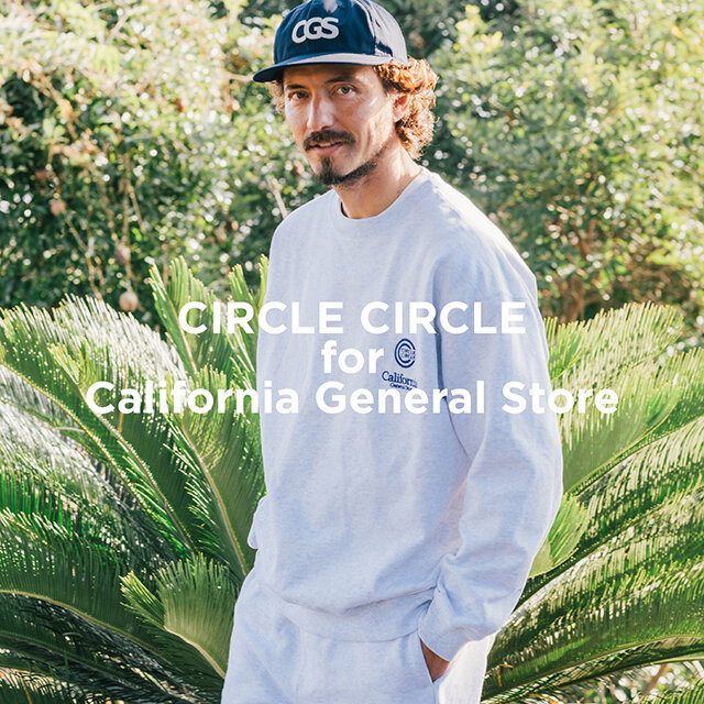 CIRCLECIRCLE カリフォルニアジェネラルストア キャップ California General Store」×「CIRCLE CIRCLE」コラボアイテム発売