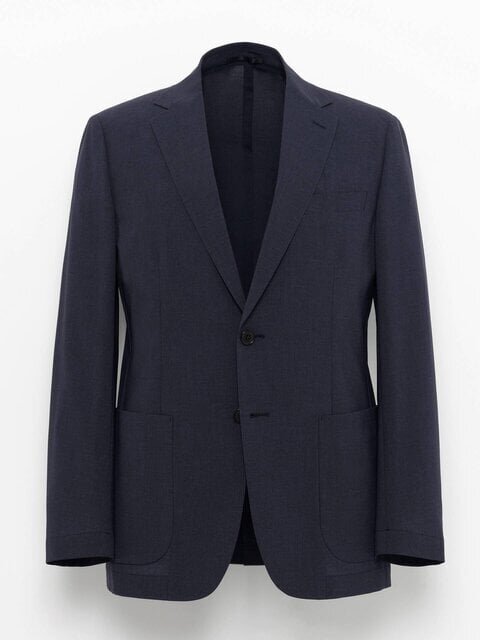 A＋ ポリエステル ピンヘッド 2B スタンダード 2P セットアップジャケット ―ウォッシャブル・ストレッチ・撥水―／ イージー NP スラックス セットアップパンツ ―ウォッシャブル・ストレッチ・撥水―