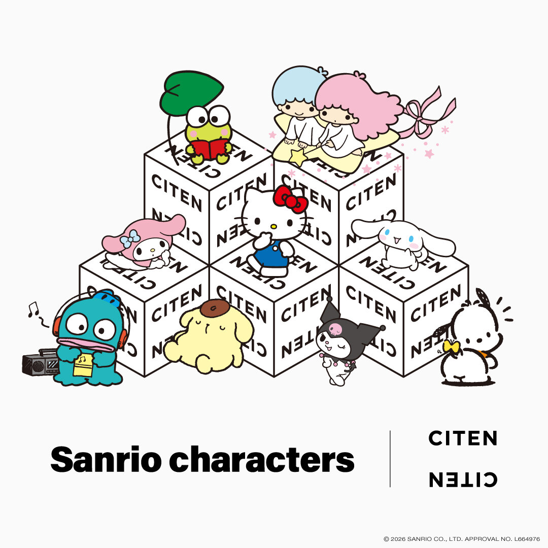 サンリオキャラクターズ x CITEN＞再販売(予約販売)のお知らせ