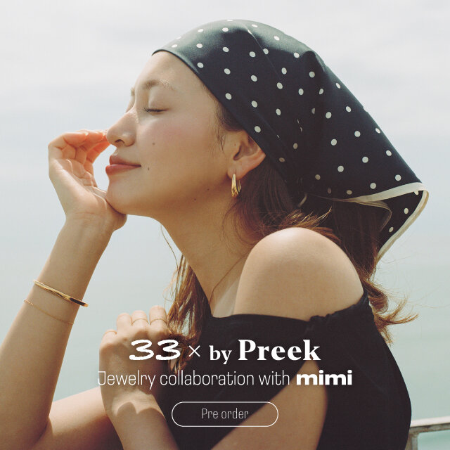 美海 × by Preek  コラボジュエリー発売