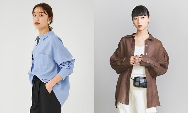 リネンシャツ･麻シャツのおすすめレディースコーデ14選｜着こなしのコツとアイテム別のコーデ