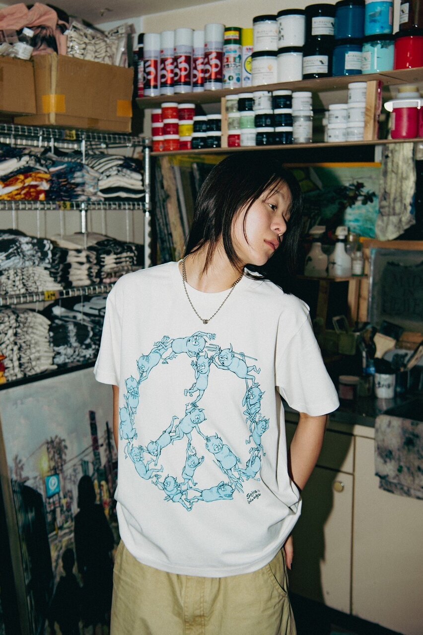 WOKE EDGE × sojie × monkey time 別注TEE WOKE EDGE × sojie × monkey time＞POP UP STORE at BEAUTY&YOUTH
