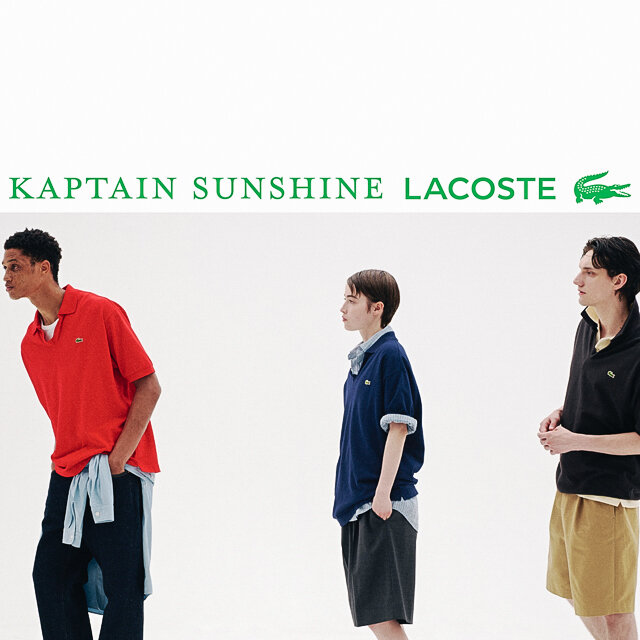 KAPTAIN SUNSHINE for LACOSTE BEAUTY&YOUTH＞ | ユナイテッドアローズ