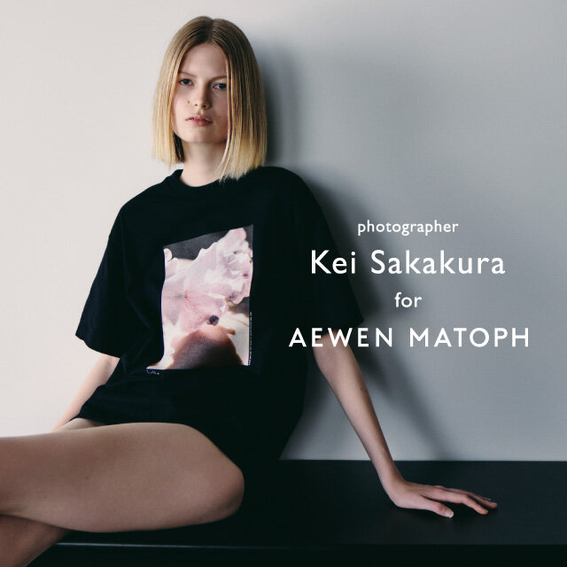 ＜Kei Sakakura for AEWEN MATOPH＞オリジナルフォト Tシャツ発売