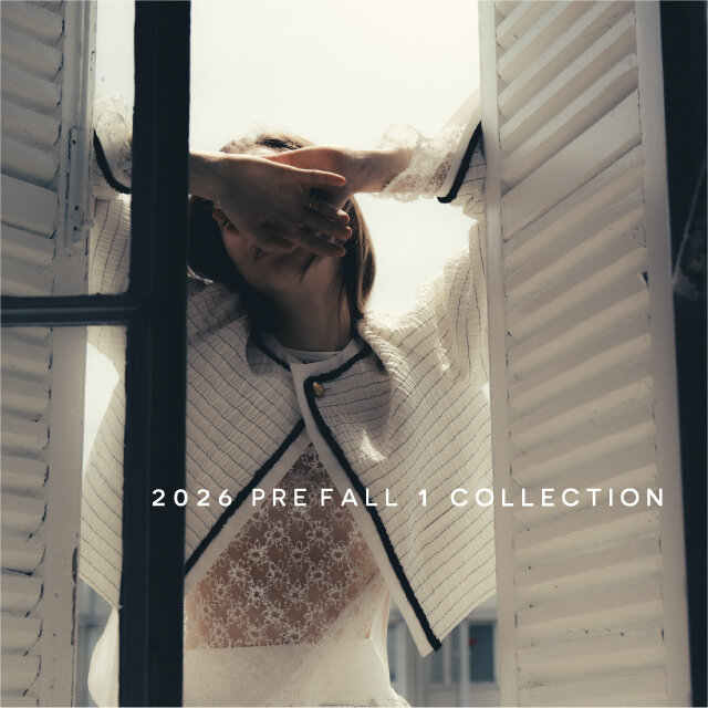 2026 PRE FALL COLLECITON 発売のお知らせ