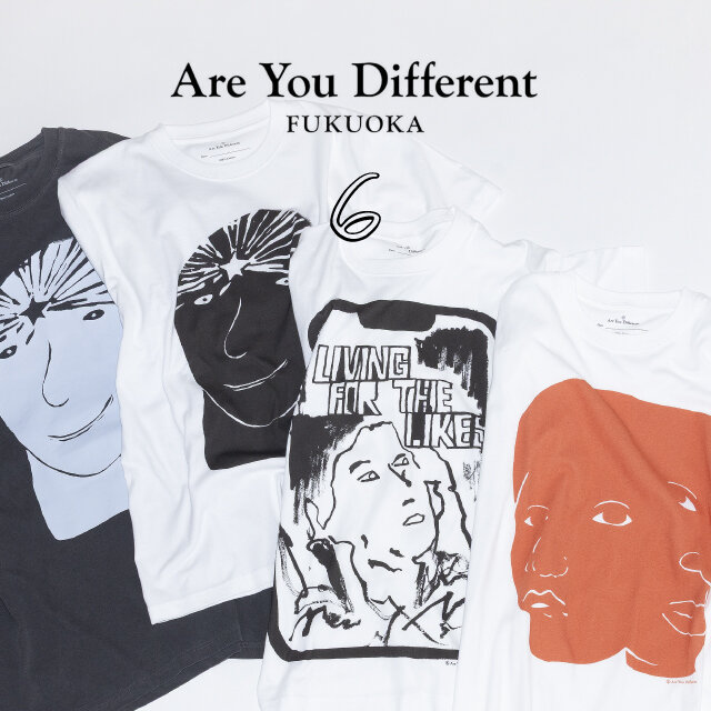 6 ROKU x Are You Different Tシャツ Are You Different for 6 | ユナイテッドアローズ公式通販 UNITED