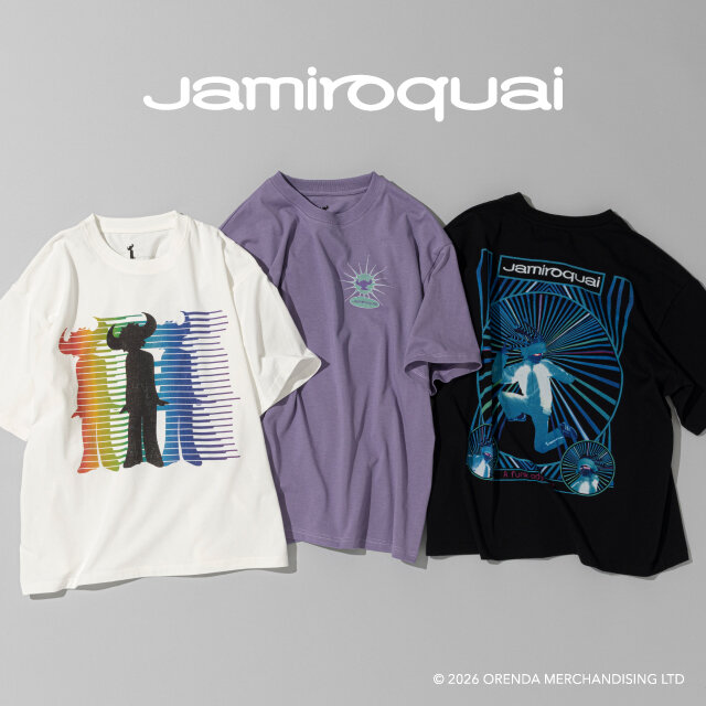 Jamiroquai Tシャツ　鬼レア　入手困難 Jamiroquaiの来日を記念した、別注Tシャツコレクションが発売