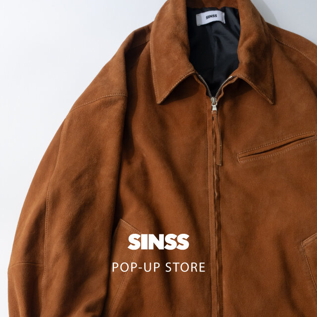 SINSS(シンス)＞ POP-UP STORE開催・入店抽選のお知らせ｜ニュース