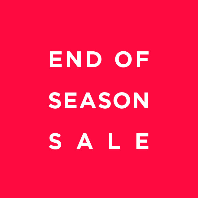 END OF SEASON SALE SPRING / SUMMER 2026開催