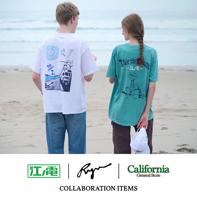 ＜江ノ電＞×＜RYU AMBE＞×＜California General Store＞