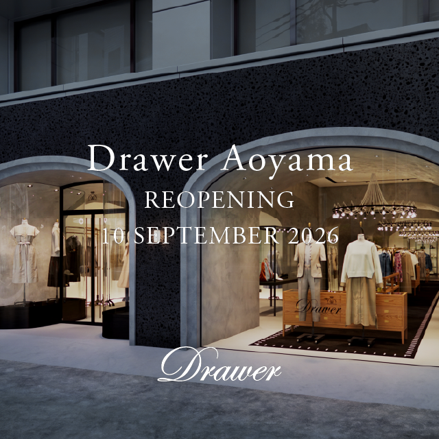 Drawer Aoyama REOPENING 10 SEPTEMBER 2026