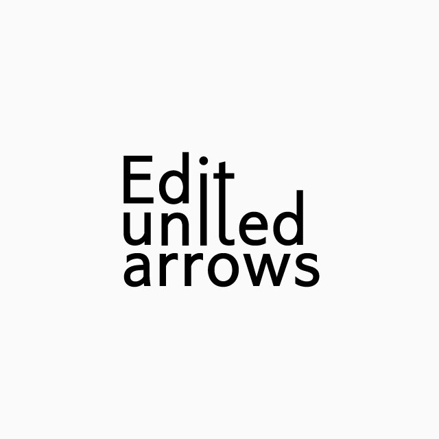 Edit united arrows 梅田店 1th ANNIVERSARY