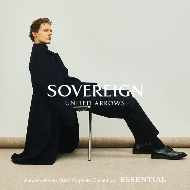 SOVEREIGNよりカプセルコレクションを発売。上質な素材と洗練された