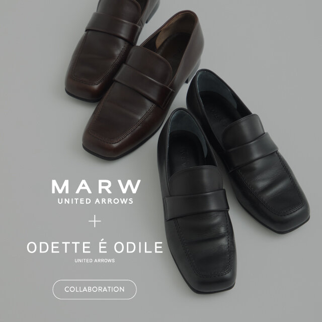 MARW UNITED ARROWS＋ODETTE E ODILE コラボレーションシューズ発売