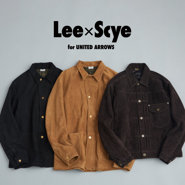 9/10(木)発売 ＜Lee × Scye for UNITED ARROWS＞