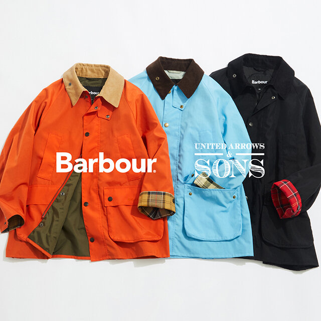 9月25日(金)発売　＜Barbour for UNITED ARROWS & SONS＞