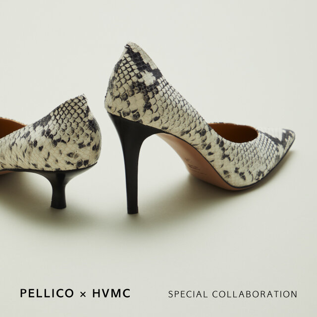 ＜PELLICO × HVMC＞コラボレーションパンプス発売