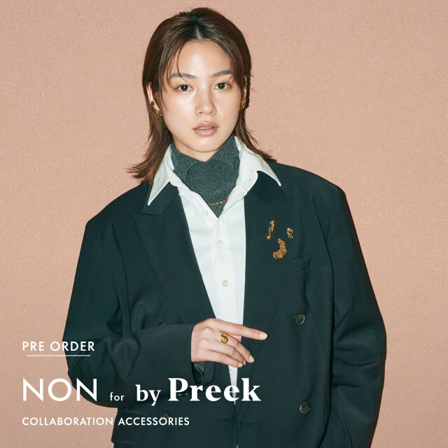 【PRE ORDER】NON for by Preek COLLABORATION ACCESORIES “WATER MOTION”    2026 HOLIDAY～のんさんが描く、7つの水のかたち～ 