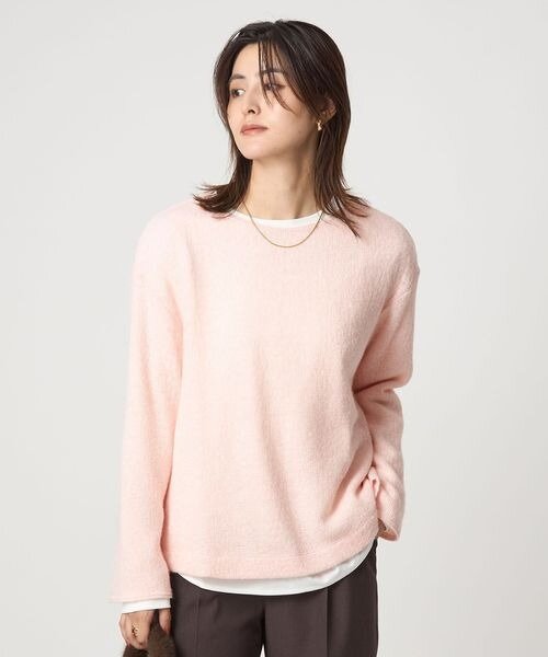 シアーシャツのコーデ