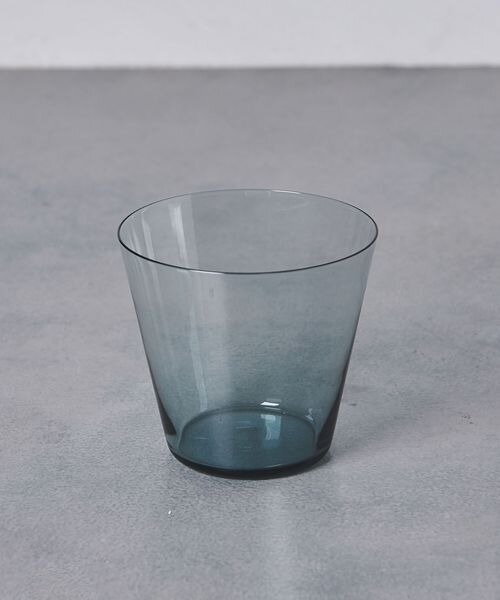 ブルーのロックグラス