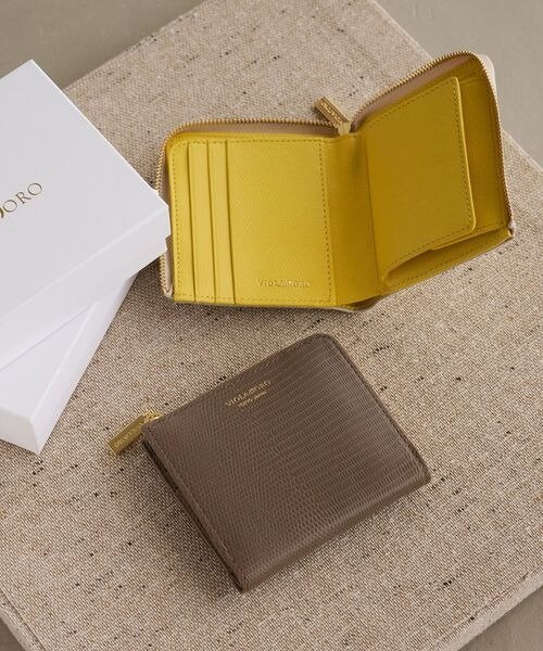 バイカラーの財布