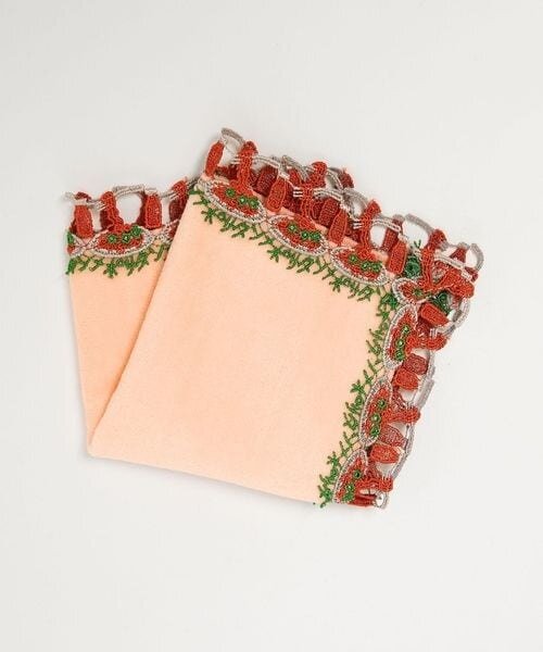 近沢レース店のナポリタンレースハンカチ