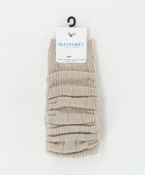 ボーダーのレッグウォーマー