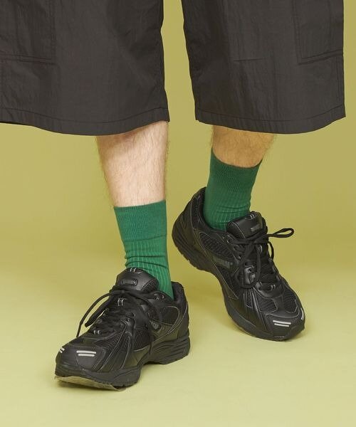 男性用の緑の靴下