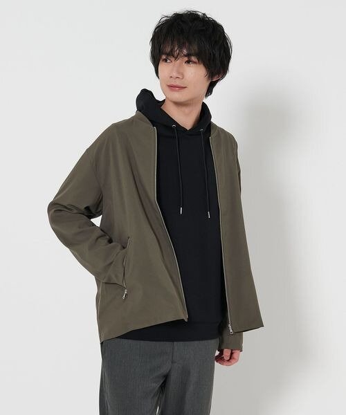 リブブルゾンのコーデ