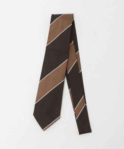 ブラウンのネクタイ
