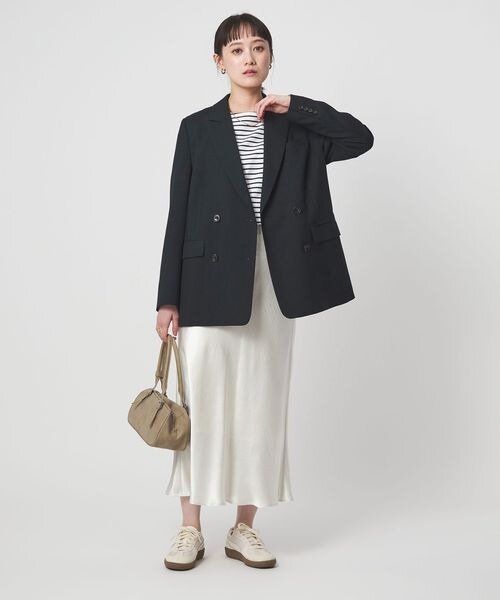 保育参観のスカートコーデ