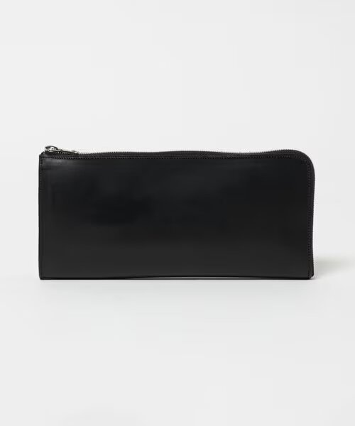 黒のシンプルな長財布