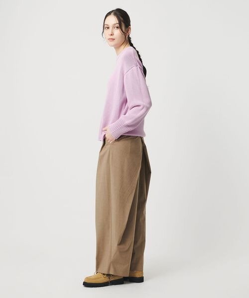 ピンク×ベージュの配色