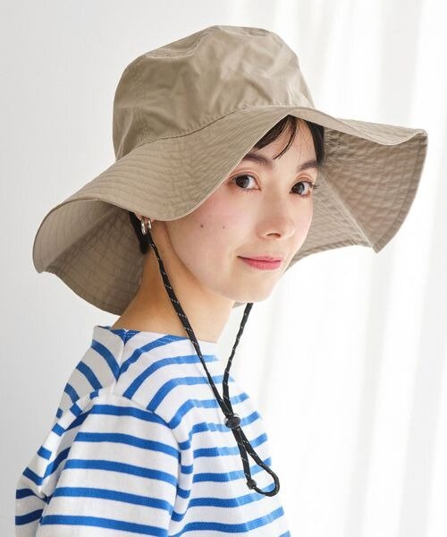ハットを使ったコーデ