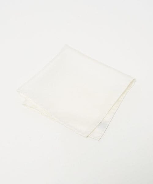 白チーフ　https://store.united-arrows.co.jp/brand/ua/item/1300025S1721?clr_id=101