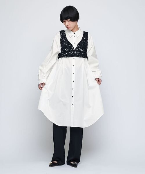 白7：黒3のコーデ