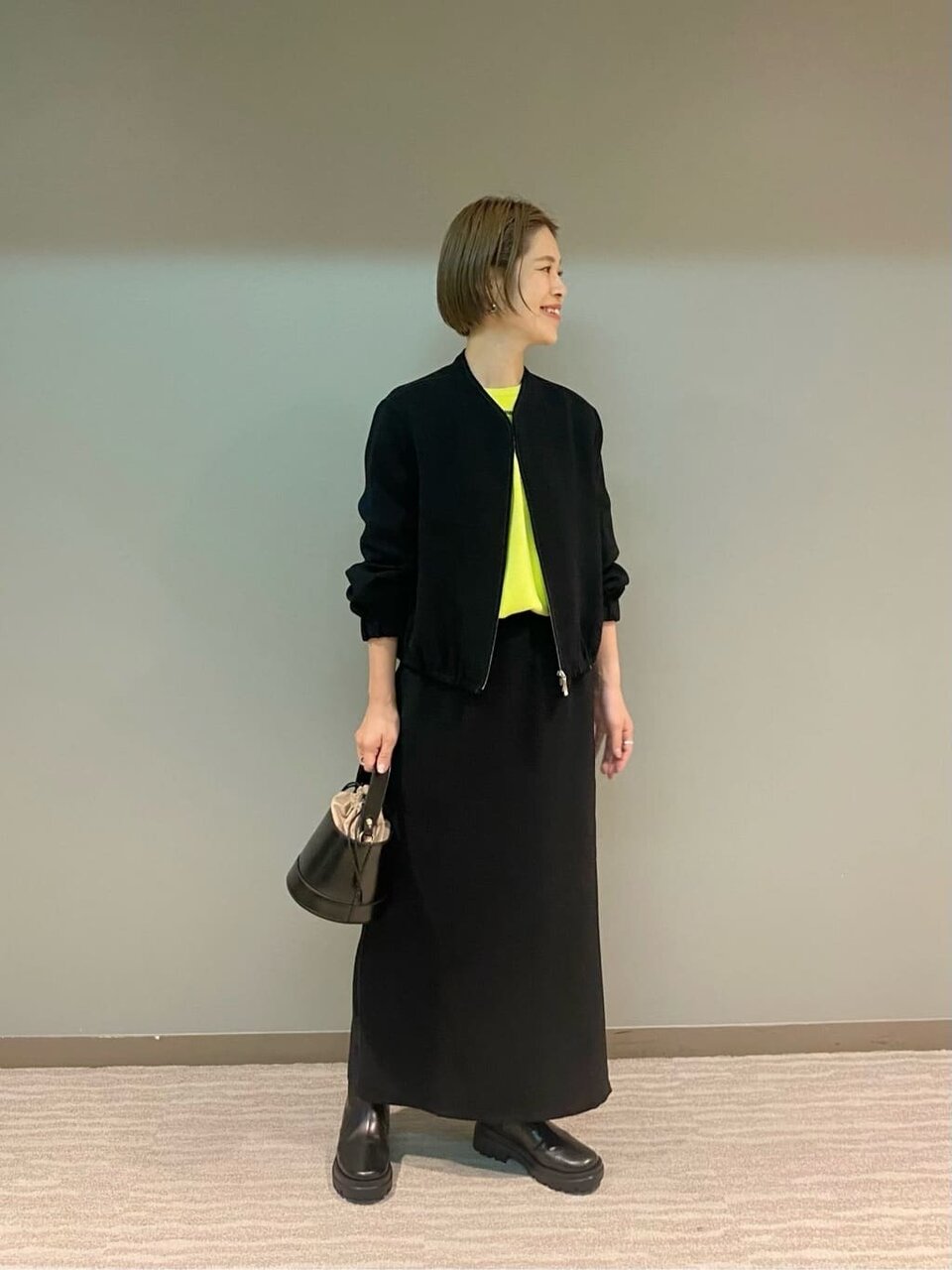 スウィングトップブルゾンを使ったコーデ